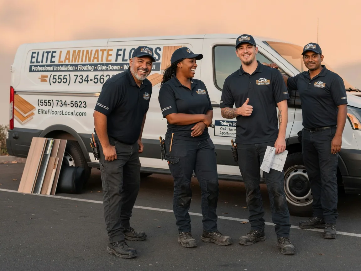Laminate flooring installation company in Fleming, OH